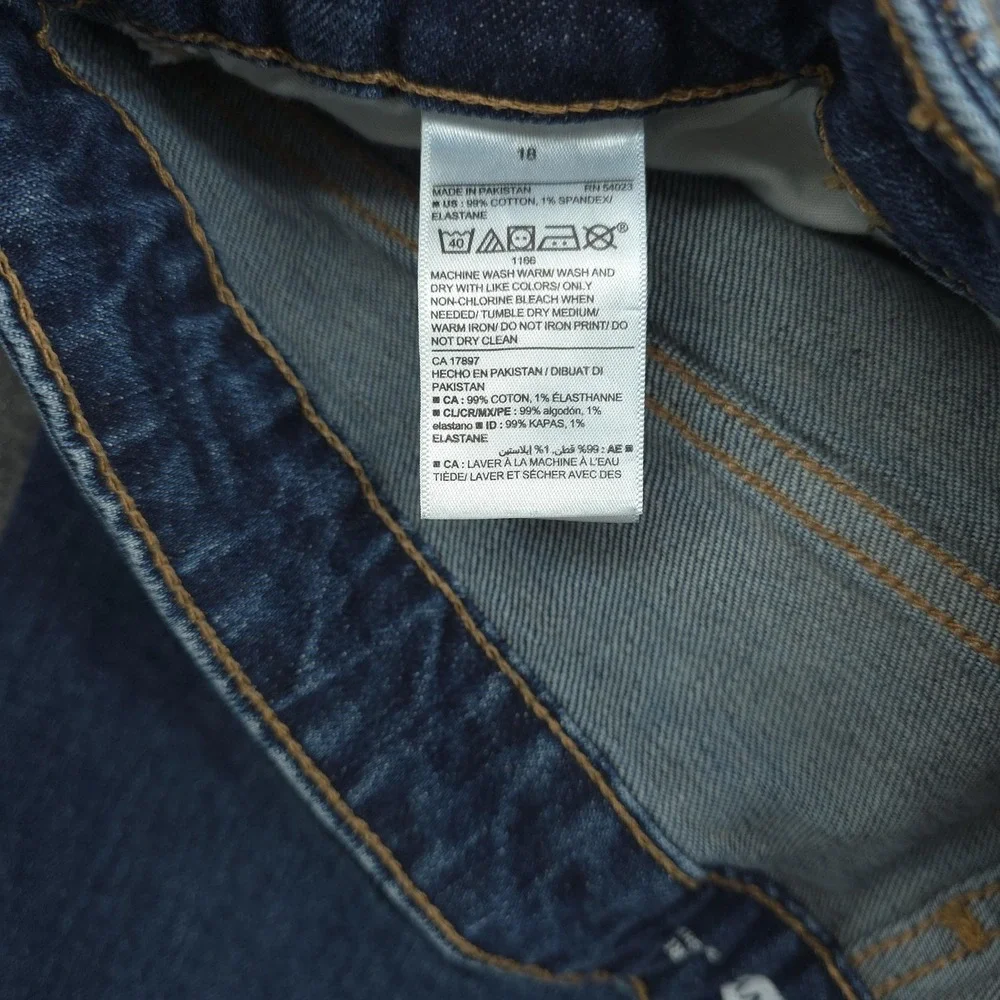 Old Navy Jeans Womens 18 Blue Extra High Rise Flare Button Fly Stretch Denim‎